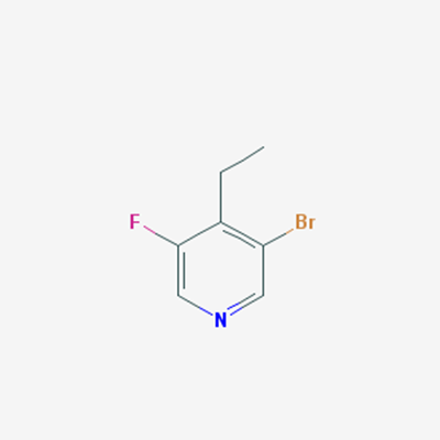 Picture of 3-Bromo-4-ethyl-5-fluoropyridine