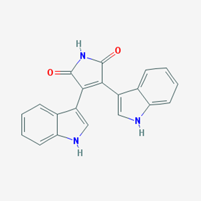 Picture of 3,4-Di(1H-indol-3-yl)-1H-pyrrole-2,5-dione