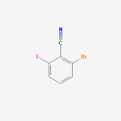 Picture of 2-Bromo-6-iodobenzonitrile