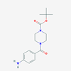 Picture of tert-Butyl 4-(4-aminobenzoyl)piperazine-1-carboxylate