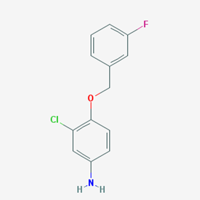Picture of 3-Chloro-4-((3-fluorobenzyl)oxy)aniline