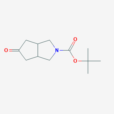 Picture of tert-Butyl 5-oxohexahydrocyclopenta[c]pyrrole-2(1H)-carboxylate