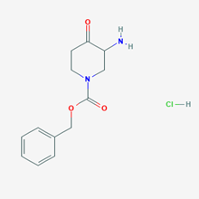 Picture of Benzyl 3-amino-4-oxopiperidine-1-carboxylate hydrochloride