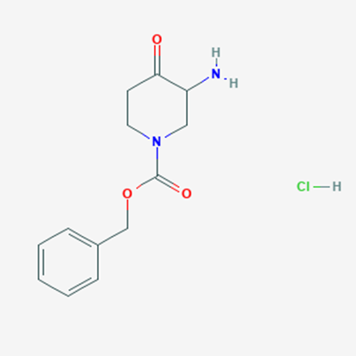Picture of Benzyl 3-amino-4-oxopiperidine-1-carboxylate hydrochloride