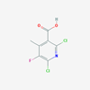 Picture of 2,6-Dichloro-5-fluoro-4-methylnicotinic acid