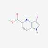 Picture of Methyl 3-iodo-1H-pyrrolo[3,2-b]pyridine-5-carboxylate