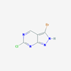 Picture of 3-Bromo-6-chloro-1H-pyrazolo[3,4-d]pyrimidine