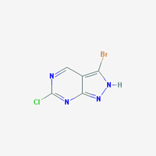 Picture of 3-Bromo-6-chloro-1H-pyrazolo[3,4-d]pyrimidine