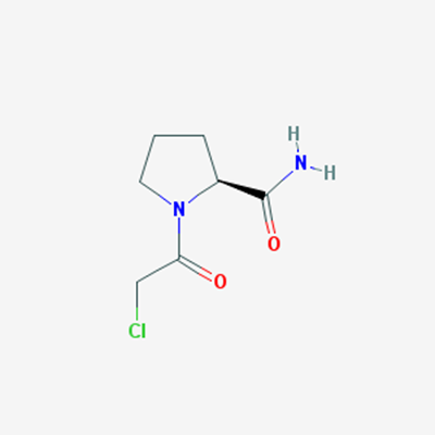 Picture of (S)-1-(2-Chloroacetyl)pyrrolidine-2-carboxamide