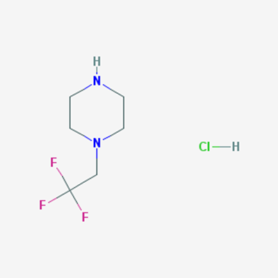 Picture of 1-(2,2,2-Trifluoroethyl)piperazine hydrochloride