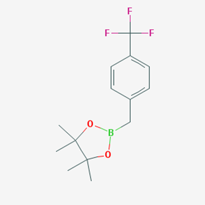Picture of 4,4,5,5-Tetramethyl-2-(4-(trifluoromethyl)benzyl)-1,3,2-dioxaborolane