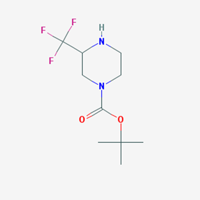 Picture of tert-Butyl 3-(trifluoromethyl)piperazine-1-carboxylate