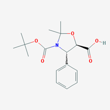 Picture of (4S,5R)-3-(tert-Butoxycarbonyl)-2,2-dimethyl-4-phenyloxazolidine-5-carboxylic acid(Standard Reference Material)