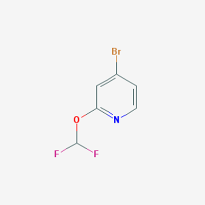 Picture of 4-Bromo-2-(difluoromethoxy)pyridine