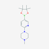 Picture of 1-Methyl-4-(5-(4,4,5,5-tetramethyl-1,3,2-dioxaborolan-2-yl)pyridin-2-yl)piperazine