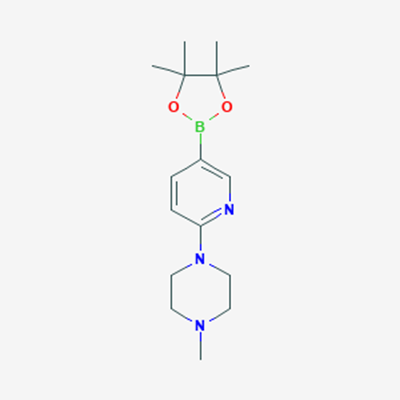 Picture of 1-Methyl-4-(5-(4,4,5,5-tetramethyl-1,3,2-dioxaborolan-2-yl)pyridin-2-yl)piperazine