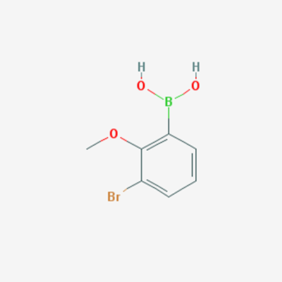 Picture of (3-Bromo-2-methoxyphenyl)boronic acid