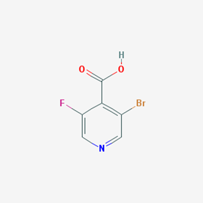 Picture of 3-Bromo-5-fluoroisonicotinic acid