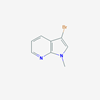 Picture of 3-Bromo-1-methyl-1H-pyrrolo[2,3-b]pyridine