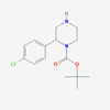 Picture of tert-Butyl 2-(4-chlorophenyl)piperazine-1-carboxylate