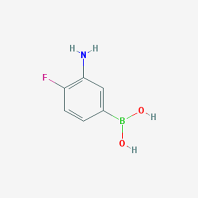 Picture of (3-Amino-4-fluorophenyl)boronic acid