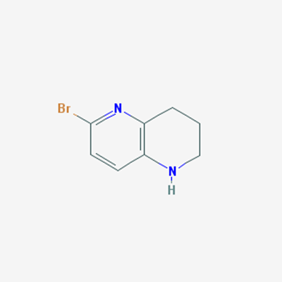Picture of 6-Bromo-1,2,3,4-tetrahydro-1,5-naphthyridine