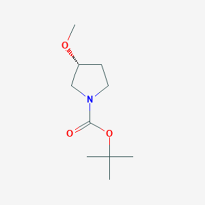 Picture of (R)-tert-Butyl 3-methoxypyrrolidine-1-carboxylate