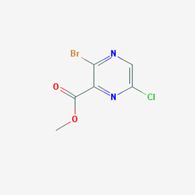 Picture of Methyl 3-bromo-6-chloropyrazine-2-carboxylate