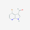 Picture of 4-Bromo-1H-pyrrolo[2,3-b]pyridine-3-carbaldehyde