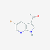 Picture of 5-Bromo-1H-pyrrolo[2,3-b]pyridine-3-carbaldehyde