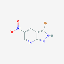 Picture of 3-Bromo-5-nitro-1H-pyrazolo[3,4-b]pyridine
