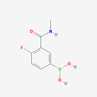 Picture of (4-Fluoro-3-(methylcarbamoyl)phenyl)boronic acid