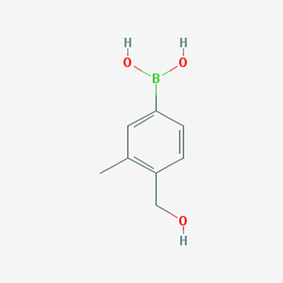 Picture of (4-(Hydroxymethyl)-3-methylphenyl)boronic acid