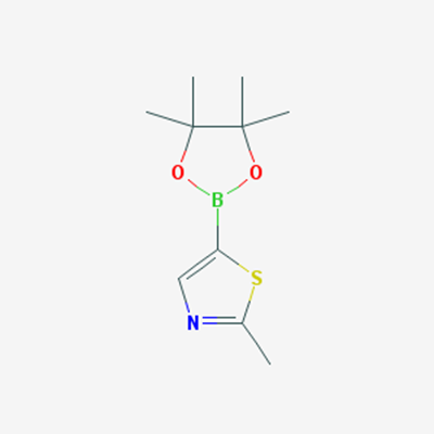 Picture of 2-Methyl-5-(4,4,5,5-tetramethyl-1,3,2-dioxaborolan-2-yl)thiazole