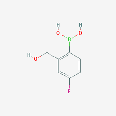 Picture of (4-Fluoro-2-(hydroxymethyl)phenyl)boronic acid