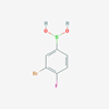 Picture of (3-Bromo-4-fluorophenyl)boronic acid