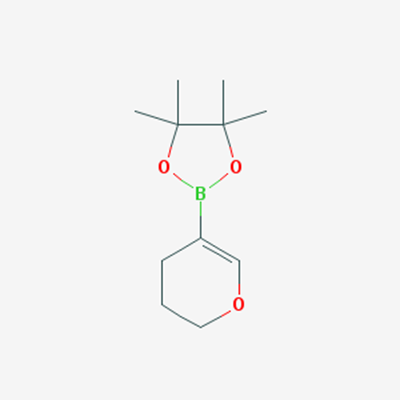 Picture of 2-(3,4-Dihydro-2H-pyran-5-yl)-4,4,5,5-tetramethyl-1,3,2-dioxaborolane