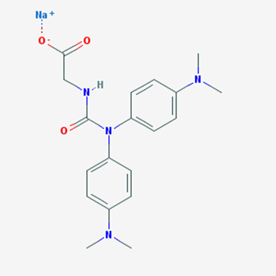 Picture of Sodium 2-(3,3-bis(4-(dimethylamino)phenyl)ureido)acetate