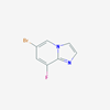 Picture of 6-Bromo-8-fluoroimidazo[1,2-a]pyridine