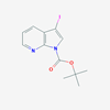 Picture of tert-Butyl 3-iodo-1H-pyrrolo[2,3-b]pyridine-1-carboxylate