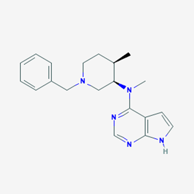 Picture of N-((3R,4R)-1-Benzyl-4-methylpiperidin-3-yl)-N-methyl-7H-pyrrolo[2,3-d]pyrimidin-4-amine