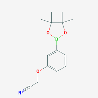 Picture of 2-(3-(4,4,5,5-Tetramethyl-1,3,2-dioxaborolan-2-yl)phenoxy)acetonitrile