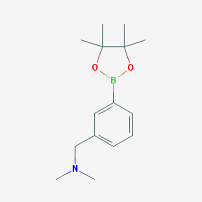 Picture of N,N-Dimethyl-1-(3-(4,4,5,5-tetramethyl-1,3,2-dioxaborolan-2-yl)phenyl)methanamine