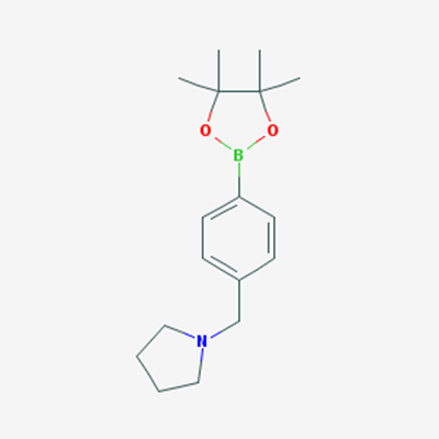 Picture of 1-(4-(4,4,5,5-Tetramethyl-1,3,2-dioxaborolan-2-yl)benzyl)pyrrolidine