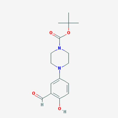 Picture of tert-Butyl 4-(3-formyl-4-hydroxyphenyl)piperazine-1-carboxylate