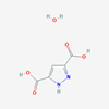 Picture of 1H-Pyrazole-3,5-dicarboxylic acid hydrate