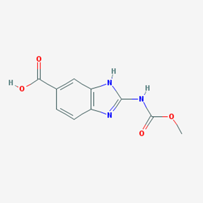 Picture of 2-((Methoxycarbonyl)amino)-1H-benzo[d]imidazole-6-carboxylic acid