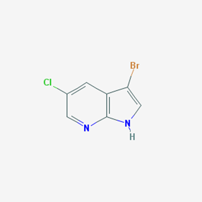 Picture of 3-Bromo-5-chloro-1H-pyrrolo[2,3-b]pyridine