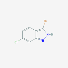 Picture of 3-Bromo-6-chloro-1H-indazole