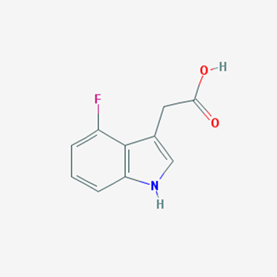 Picture of 2-(4-Fluoro-1H-indol-3-yl)acetic acid